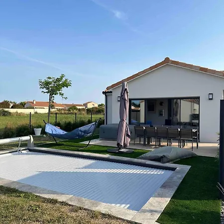 Sur Mer, Piscine Et De Juin A Septembre וילה ז'אר-סור-מר